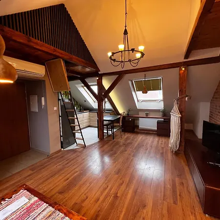 Cozy Attic Apartment Opole Exterior photo